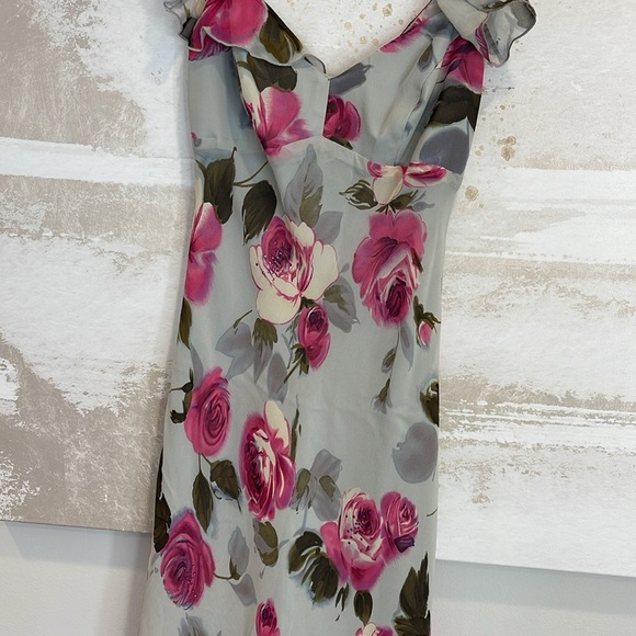 Floral Gem Dress by A.B.S Evening by Allen Schwartz size 4 - Picture 3 of 6